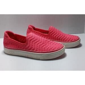 UGG Girls Pink Slip On Sneakers Size 3.5